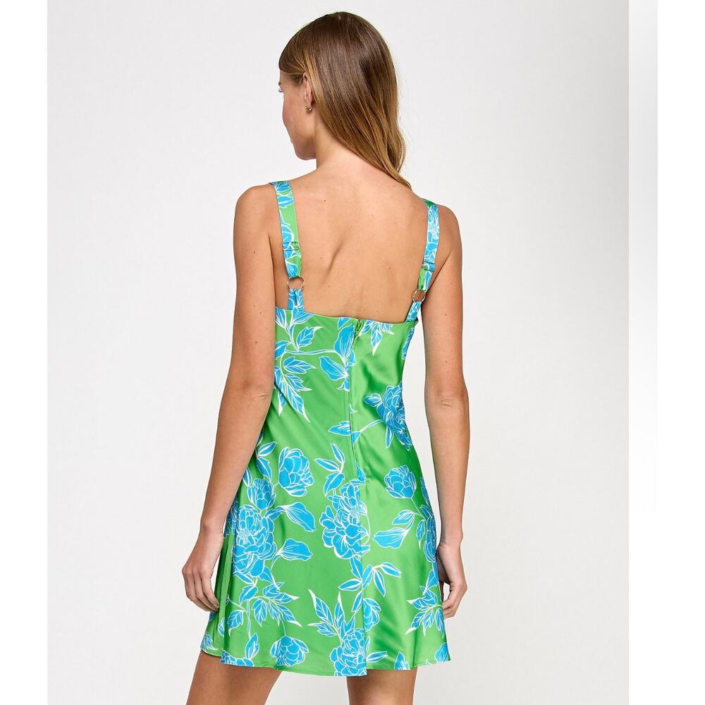 New studio city tropical floral dress size Large - Picture 2 of 5